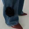Minimalist Floral Fabric Anklet For Women