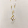 Minimalist Freshwater Pearl And Copper Pendant Jewelry With Butterfly Design Rice And Droplet Shapes