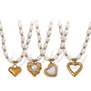 Minimalist Freshwater Pearl Beaded Women's Necklace 316L Stainless Steel Electroplating