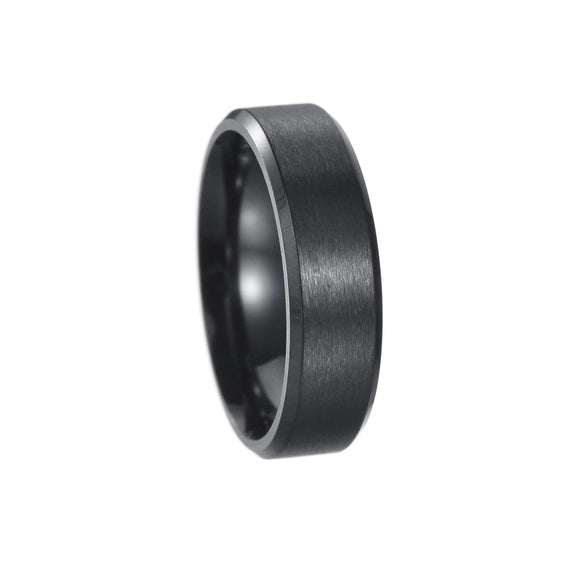 Minimalist Geometric Electroplated Stainless Steel Unisex Ring Simple Fashion Jewelry For Men And Women