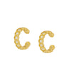 Minimalist Geometric Inlaid Zircon Women's Earrings