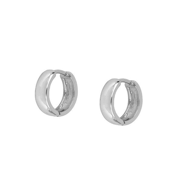 Minimalist Geometric Inlaid Zircon Women's Earrings