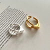 Minimalist Heart 925 Sterling Silver Women's Ring