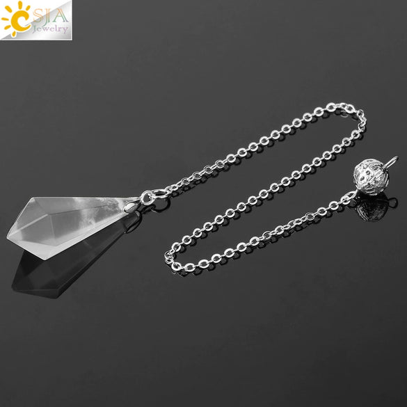 Minimalist Hexagonal Natural Crystal Pendant Semi Precious Stone Electroplated Jewelry Decoration Ornament