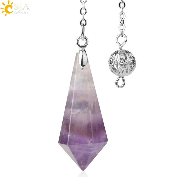 Minimalist Hexagonal Natural Crystal Pendant Semi Precious Stone Electroplated Jewelry Decoration Ornament