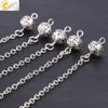 Minimalist Hollow Metal Hexagram Pendulum Pendant With Natural Stone Beads And Alloy Accessories Fun Jewelry