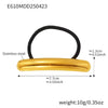 Minimalist Ins Style Stainless Steel Half Round Hair Accessory Hair Rope Hair Tie Ponytail Elastic Band