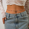 Minimalist Metal Body Chain Waist Chain With Lobster Clasp