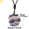 Minimalist Natural Crystal Fox Pendant Necklace With Adjustable Braided Rope Chain Animal Zodiac Jewelry