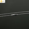 Minimalist Natural Semi Precious Stone Crystal Rhombus Pendant Necklace With Ball Chain Fashion Jewelry