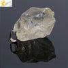 Minimalist Natural Stone Irregular Pendant Necklace With Electroplated Copper Accessories Crystal Quartz Hanging Ornament