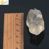 Minimalist Natural Stone Irregular Pendant Necklace With Electroplated Copper Accessories Crystal Quartz Hanging Ornament