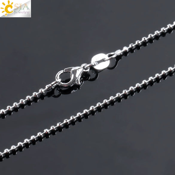 Minimalist Natural Stone Kitten Pendant Necklace With Electroplated Copper Accessories And Ball Chain Cute Animal Jewelry For Women
