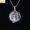 Minimalist Natural Stone Moon Cat Pendant Necklace With Copper Ball Chain Electroplated Clavicle Chain Jewelry