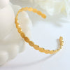 Minimalist Oval Stitching 316L Stainless Steel Electroplating Earrings Bracelet Jewelry Suit