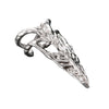 Minimalist Skeleton Ring Set For Women Copper Electroplated Wearable Nail Ring