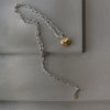 Minimalist Titanium Steel Heart Pendant Necklace With Contrasting Colors And Gold Plated Finish Mid Length Chain