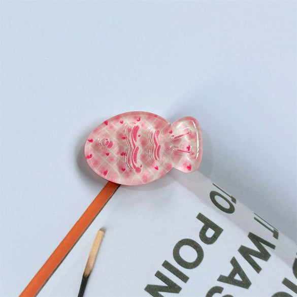 Mixed Materials Handmade Fish Pattern Women's Hair Clip
