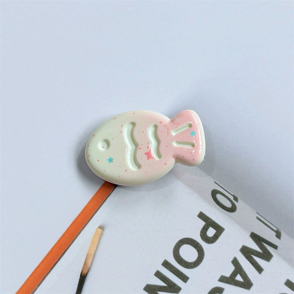 Mixed Materials Handmade Fish Pattern Women's Hair Clip