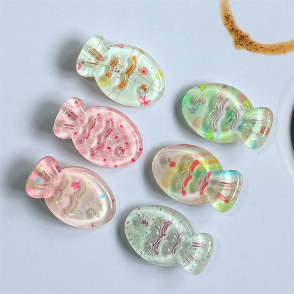 Mixed Materials Handmade Fish Pattern Women's Hair Clip