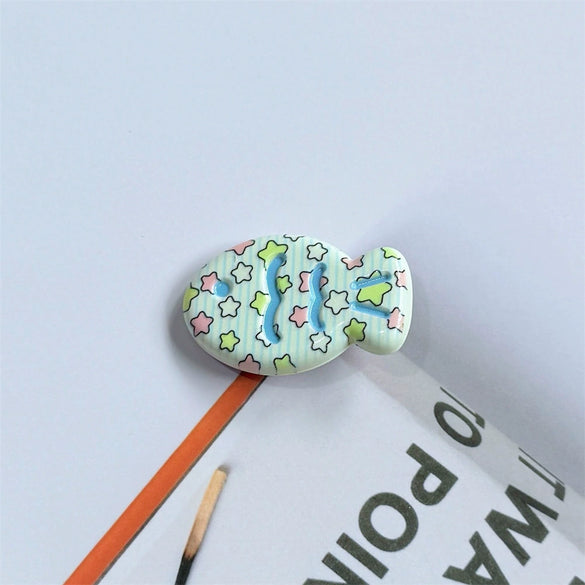 Mixed Materials Handmade Fish Pattern Women's Hair Clip