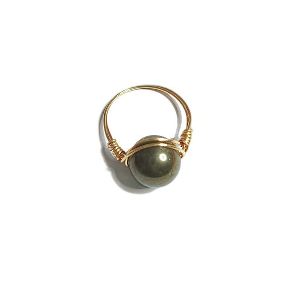10Mm Natural Stone Amethyst Ring Handmade Woven Color Preserving Unisex Fashion Jewelry