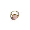 10Mm Natural Stone Amethyst Ring Handmade Woven Color Preserving Unisex Fashion Jewelry
