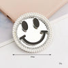 Mobile Phone Accessories Alloy Love Mirror Diamond Pearl Flower Electroplated