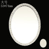 Mobile Phone Accessories Alloy Love Mirror Diamond Pearl Flower Electroplated
