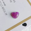 Mobile Phone Case Accessories Plastic Resin Retro Ink Smudged Cloud Heart Pendant