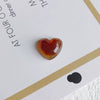 Mobile Phone Case Accessories Plastic Resin Retro Ink Smudged Cloud Heart Pendant