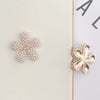 Mobile Phone Case Accessories Zinc Alloy Pearl Fivepetal Flower Handmade