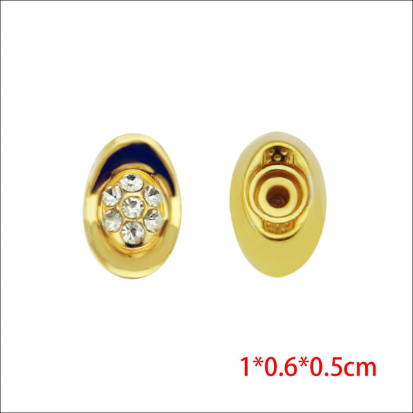 Mobile Phone Case Alloy Metal Electroplating Silver Ingot Copper Accessories