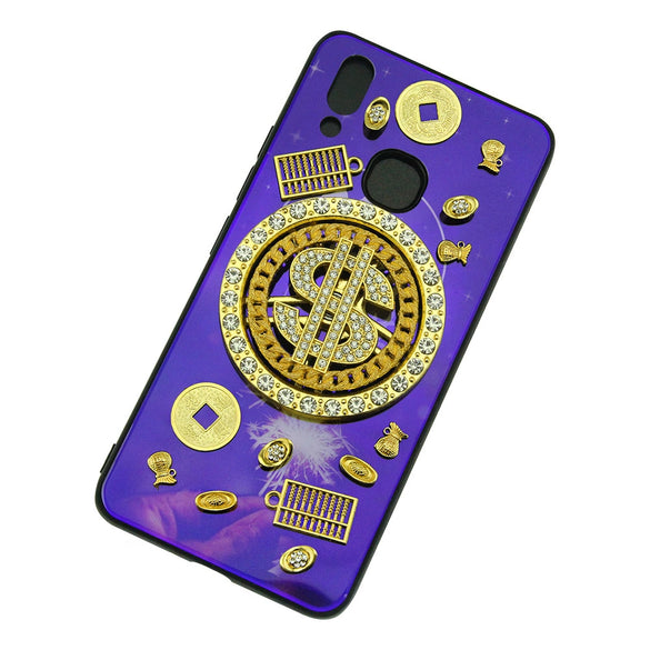 Mobile Phone Case Alloy Metal Electroplating Silver Ingot Copper Accessories