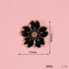 Mobile Phone Case Jewelry Accessories Alloy Light Luxury Flower Petal Electroplating