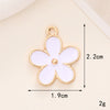 Mobile Phone Case Jewelry Accessories Alloy Light Luxury Flower Petal Electroplating