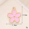 Mobile Phone Case Jewelry Accessories Alloy Light Luxury Flower Petal Electroplating