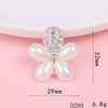 Mobile Phone Case Jewelry Accessories Alloy Light Luxury Flower Petal Electroplating