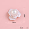 Mobile Phone Case Jewelry Accessories Alloy Light Luxury Flower Petal Electroplating