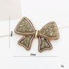 Mobile Phone Case Jewelry Accessories Vintage Bear Style Metal Electroplated Pearl