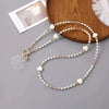 Mobile Phone Chain Accessories Pearl Leather Metal Handmade Love Letter C Style For Women