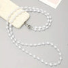 Mobile Phone Chain Accessories Pearl Leather Metal Handmade Love Letter C Style For Women