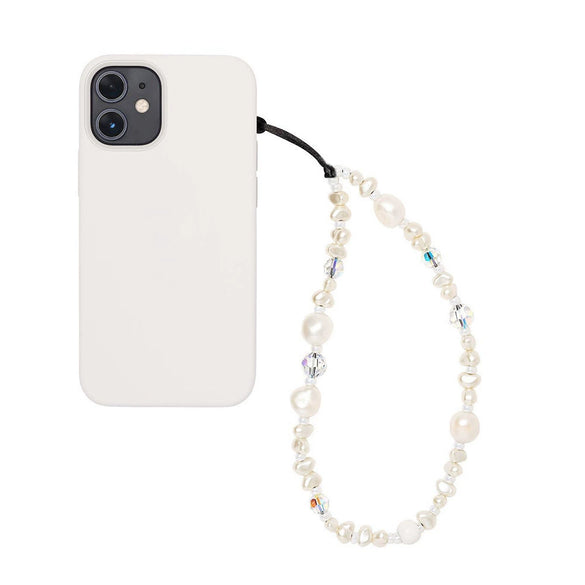 Mobile Phone Chain Handmade Beaded With Love Drops Bell Patterns And Specialshaped Pearls