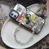 Mobile Phone Chain Handmade Beaded With Love Drops Bell Patterns And Specialshaped Pearls