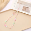 Mobile Phone Chain Pendant Acrylic Beaded Love Fivepointed Star Water Drops Bells Handmade