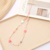 Mobile Phone Chain Pendant Acrylic Beaded Love Fivepointed Star Water Drops Bells Handmade