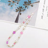 Mobile Phone Chain Pendant Plastic Resin Love Shape Baking Paint For Women