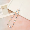 Mobile Phone Chain Plastic Resin Handmade Beaded Love Heart Water Drop Bell Style