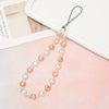 Mobile Phone Chain Plastic Resin Handmade Beaded Love Heart Water Drop Bell Style