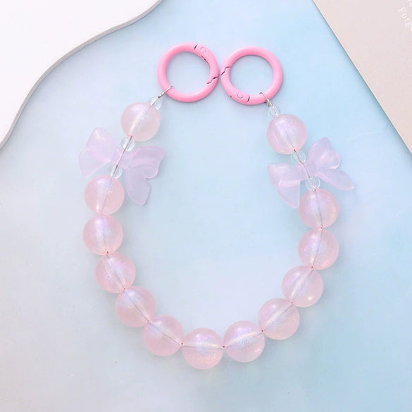 Mobile Phone Chain Water Cup Hanging Chain Pendant Handmade Beaded Plastic Resin Small Animal Pattern